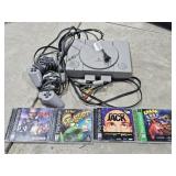 Sony PlayStation with 4 Games