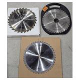 (3) 10' Saw Blades