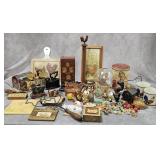 Lot of Chicken Figures, Decor & More