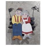 Wooden Grandma/Grandpa Hanging Sign/Decor