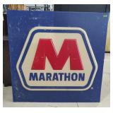 Marathon Gas Plexiglass Sign