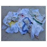Various Vintage Material/Hankerchiefs?