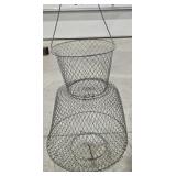 Collapsible Wire Fishing Basket