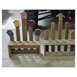 Wooden Decor/Yard Decor - Birdhouse Theme