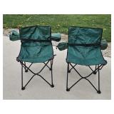 (2) 28 1/2' tall Folding/Camping Chairs