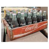 Coca Cola Crate and Bottles