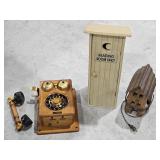 Misc Primitive Decor & Country Line Telephone
