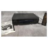 Panasonic VCR w/Remote
