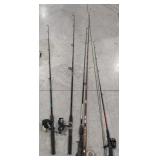 (5) Fishing Poles