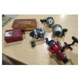 Various Ice Fishing Reels etc