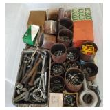 Tote of Misc Hardware