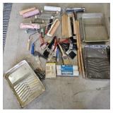 Misc Paint Rollers, Brushes, Trays & More