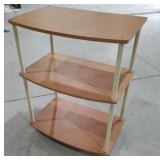 Rolling Three Shelf Stand