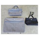 (2) Palo Luggage Pieces & (1) Black Handbag