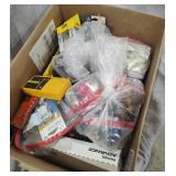 Box of Misc Electrical Supplies etc
