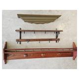 Various Shelves & Coat Rack?