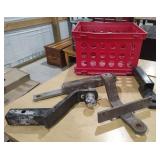 Crate w/ Various Hitch Receivers