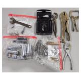 Misc Sockets, Bits, C Clamp, Pliers & More