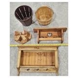 Misc Shelves/Wall Decor/Baskets/More