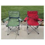 (2) 36' tall Folding/Camping Chairs