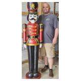 70' tall Fiberglass Oversized Nutcracker