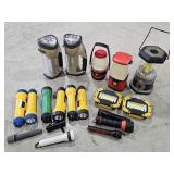 Various Flashlights/Lanterns