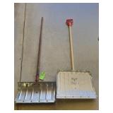 Pair of Snow Shovels