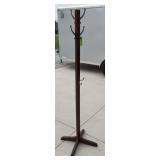 Oak Wooden Coat Rack