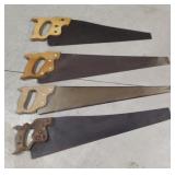 (4) Hand Saws