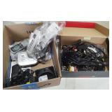 Cordless Phones w / Misc Cables and Chargers