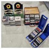 Various CDs, Records & Cassette Tapes