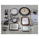 Various Clocks - Digital & Wall Clocks