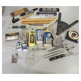 Levels, Chalk, Straight-Line, Protractor & More