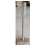 32' Tall Wooden Mallet
