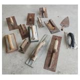 Various Hand Trowels Etc