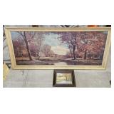 2 Vintage Framed Paintings