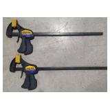 (2) 18' Quick Grip Bar Clamps