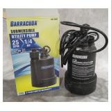 Barracuda 1/4hp Submersible Pump