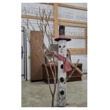 Wooden Snowman Decor
