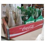 Coca Cola Crate w/ Misc Bottles