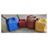(4) Gasoline Cans
