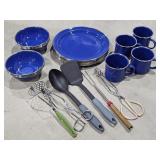 Enamel Camping Dishware & More