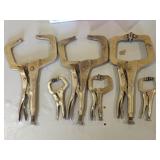 Locking C Clamps - Vise Grip & More