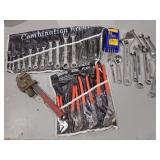 Misc Pliers, Wrenches (Standard & Metric) & More