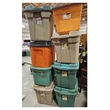 (8) Miscellaneous Storage Totes