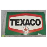 Texaco Tin Sign