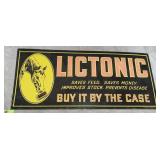 Lictonic Tin Sign
