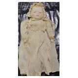Vintage Baby Porcelain Doll
