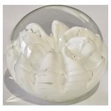 1999 Joe Rice Glass Paperweight