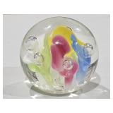 Joe St Clair Glass Paperweight